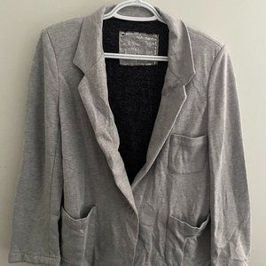 grey  blazer